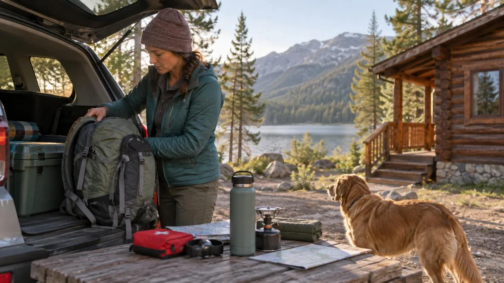 Camping Cabin Arrival Check: Heat, Water, and Safety