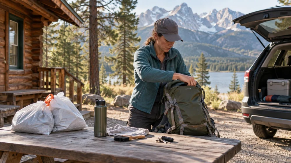 Cabin Checkout Plan: Cleaning, Keys, and Waste