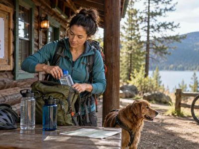 Cabin Well Water Concern: Notice, Bottles, and Host Call