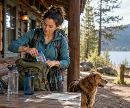 Cabin Well Water Concern: Notice, Bottles, and Host Call